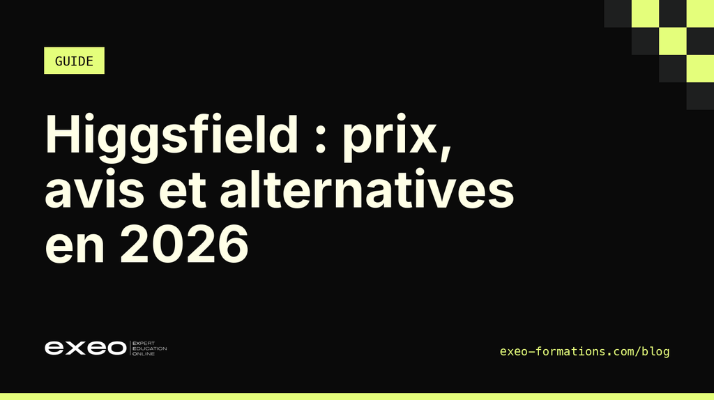 Couverture de l'article : Higgsfield : prix, avis et alternatives en 2026