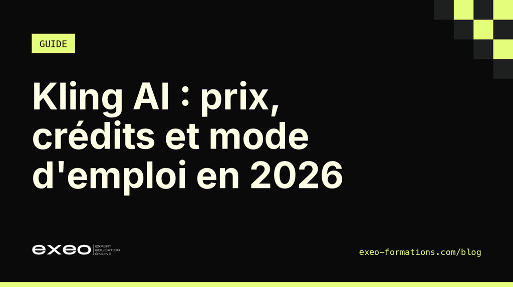 Couverture de l'article : Kling AI : prix, crédits et mode d'emploi en 2026
